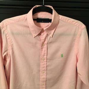Ralph Lauren small men's pink button up